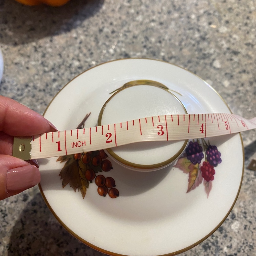 Royal Worcester porcelain canister